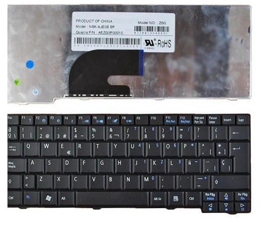 Acer Uyumlu Aspire One A110 Zg5 A150 D150 D250 Notebook Klavye Laptop Tu Fiyatla - Foto 12